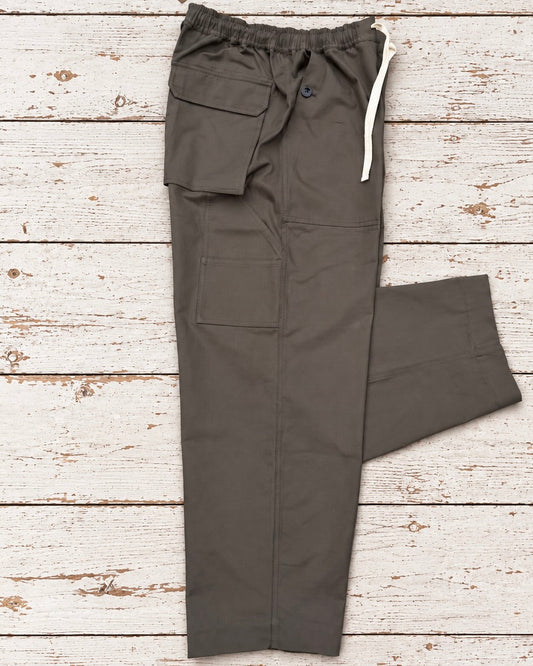 Supermoon Fatigue Pant in cotton twill, product image 2 side view