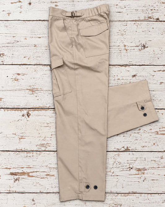 Supermoon Field Trousers in cotton twill, product image 2. Side view